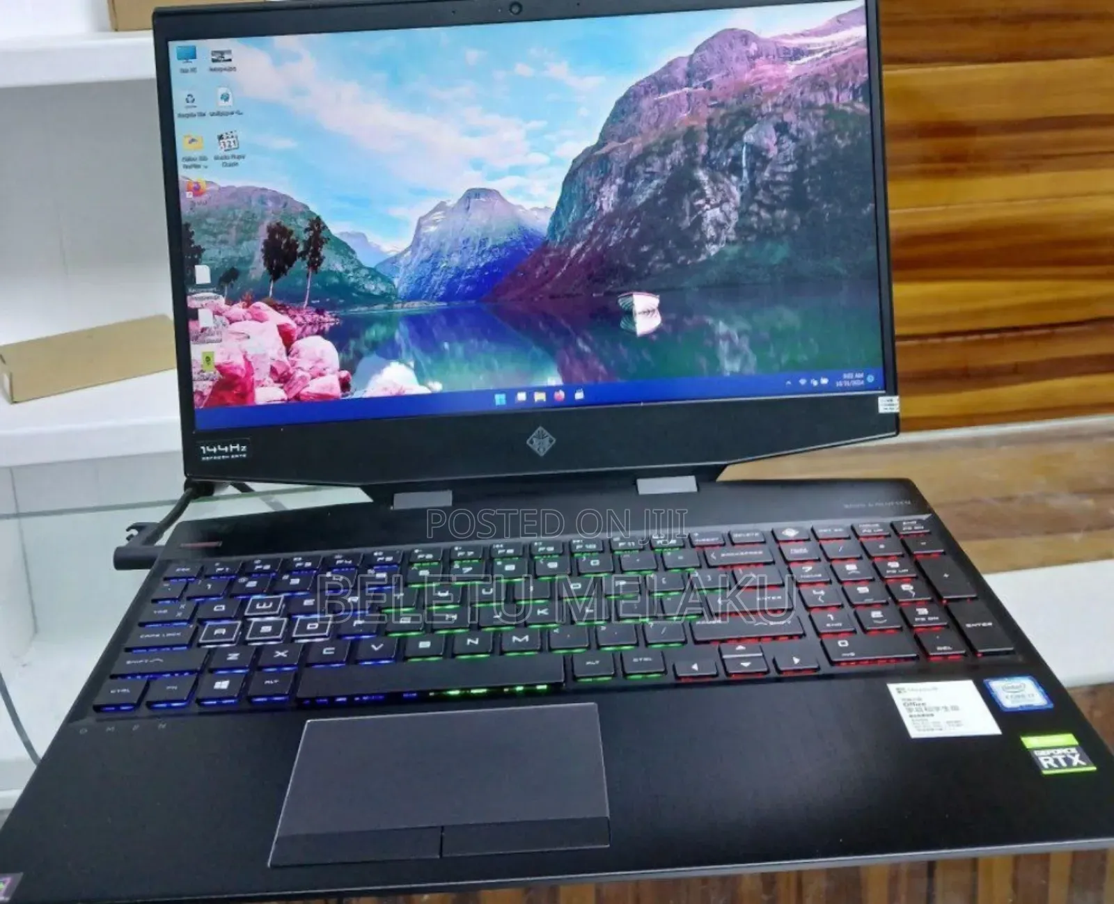 New Laptop HP Omen 15 16GB Intel Core I7 SSD 512GB