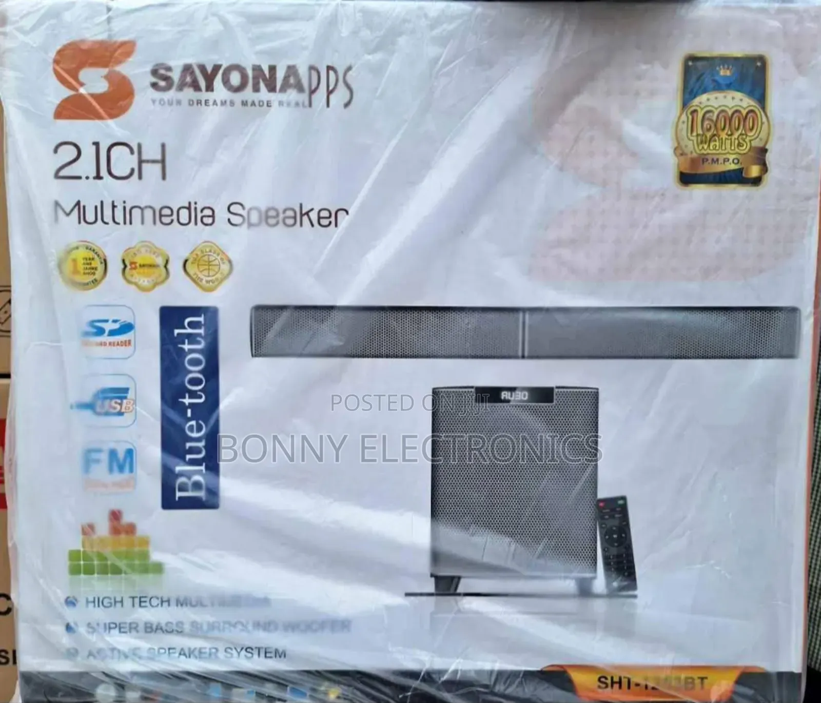 Sayonaps Powerful Bass Speaker – Feel the Beat!