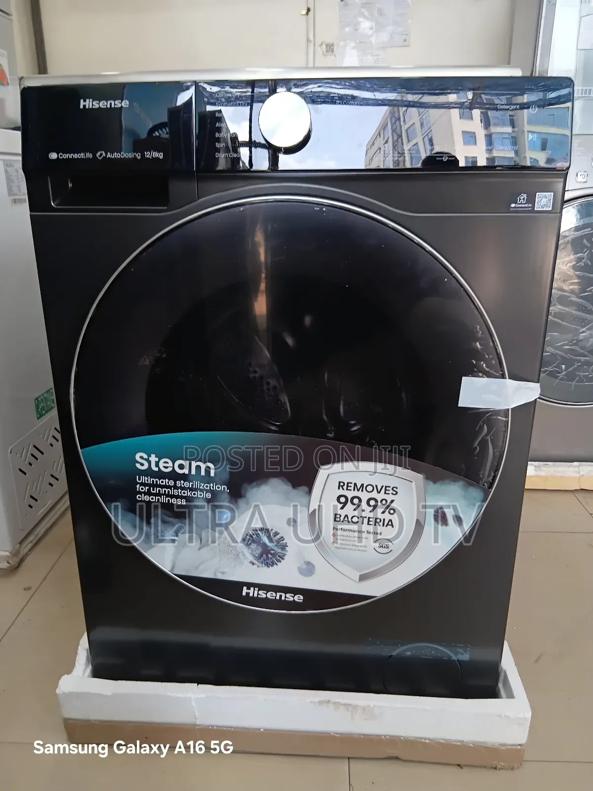 Hisense Washing Machine Front Loader 12/8 Kg