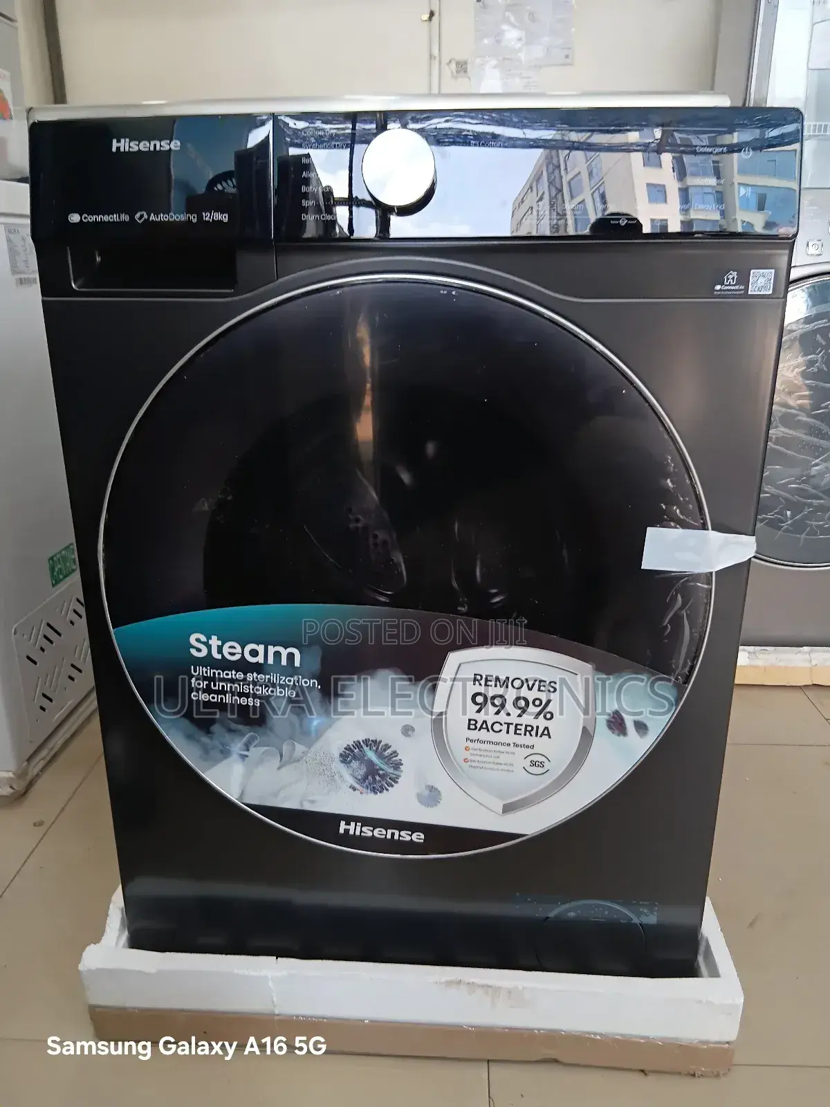Hisense Washing Machine Front Loader 12/8 Kg