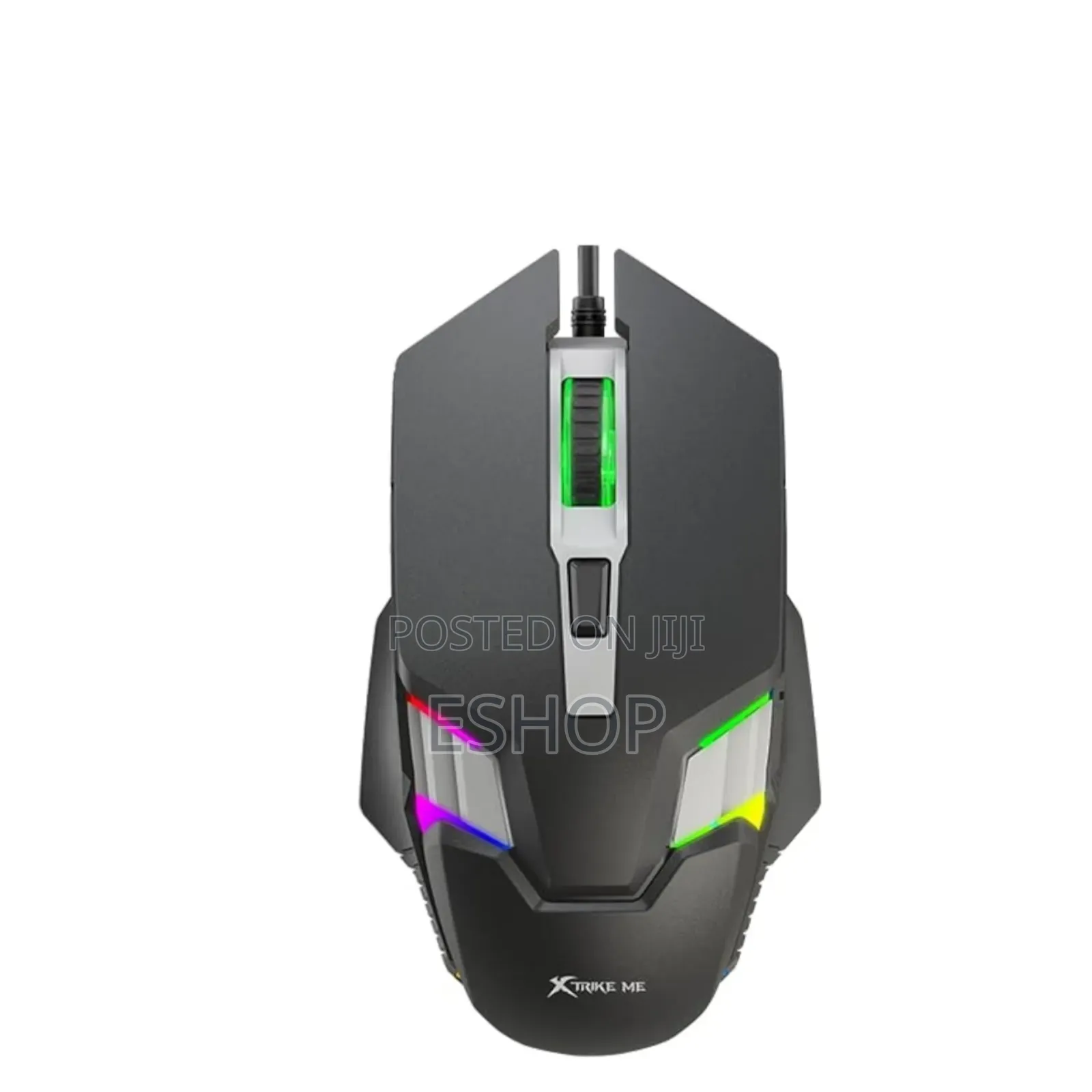 Gaming Mouse – Quick-Access Dpi Button Braided Cord