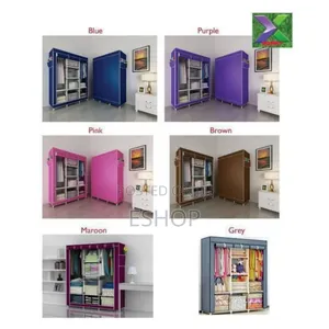 **"Stable Secure Wardrobe – Reinforced Plastic Joints"**