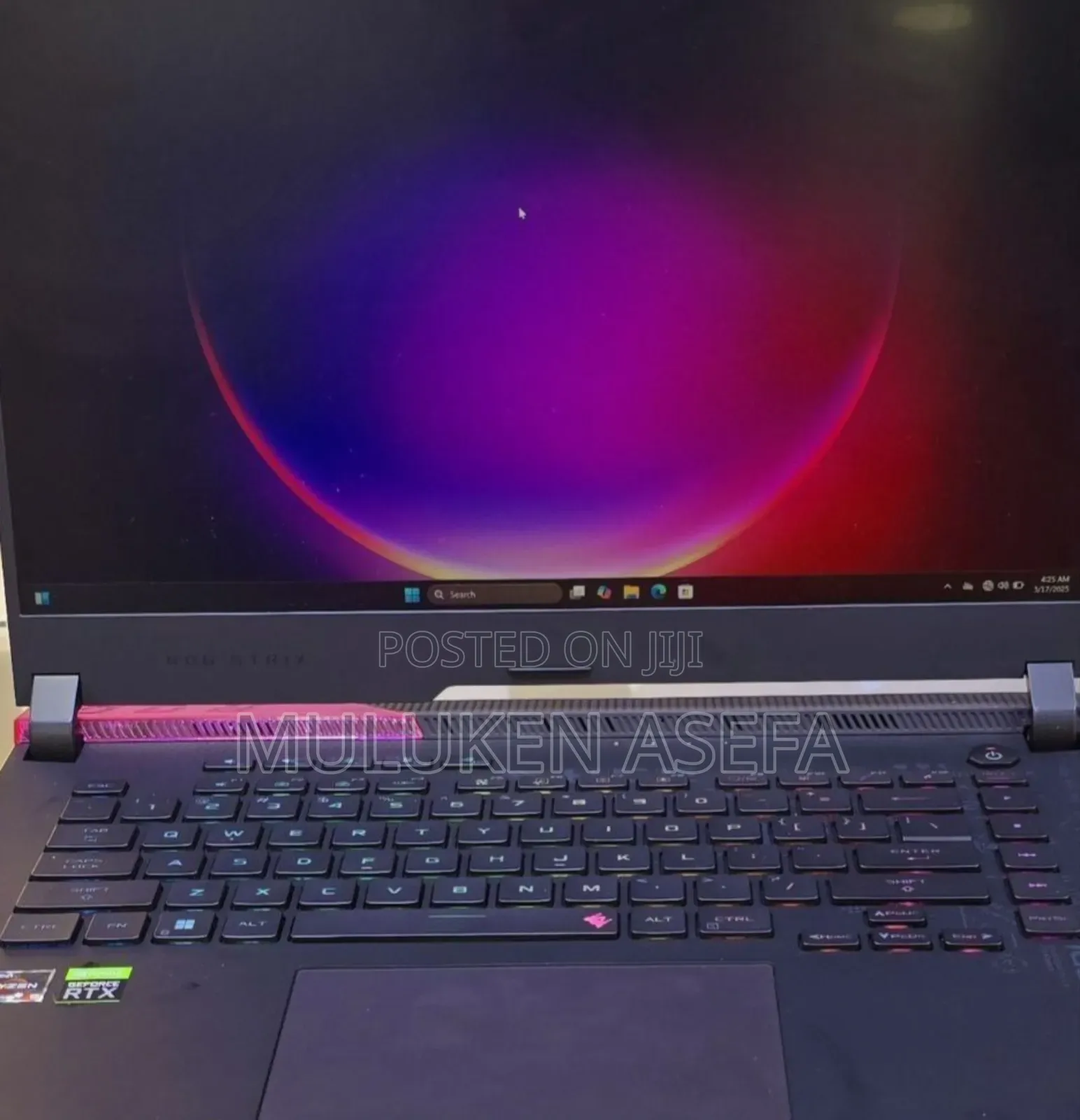 New Laptop Asus ROG Strix G15 16GB Intel Core I7 SSD 1T