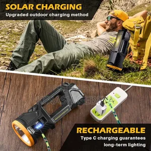 Photo - Rechargeable Handheld Flashlight