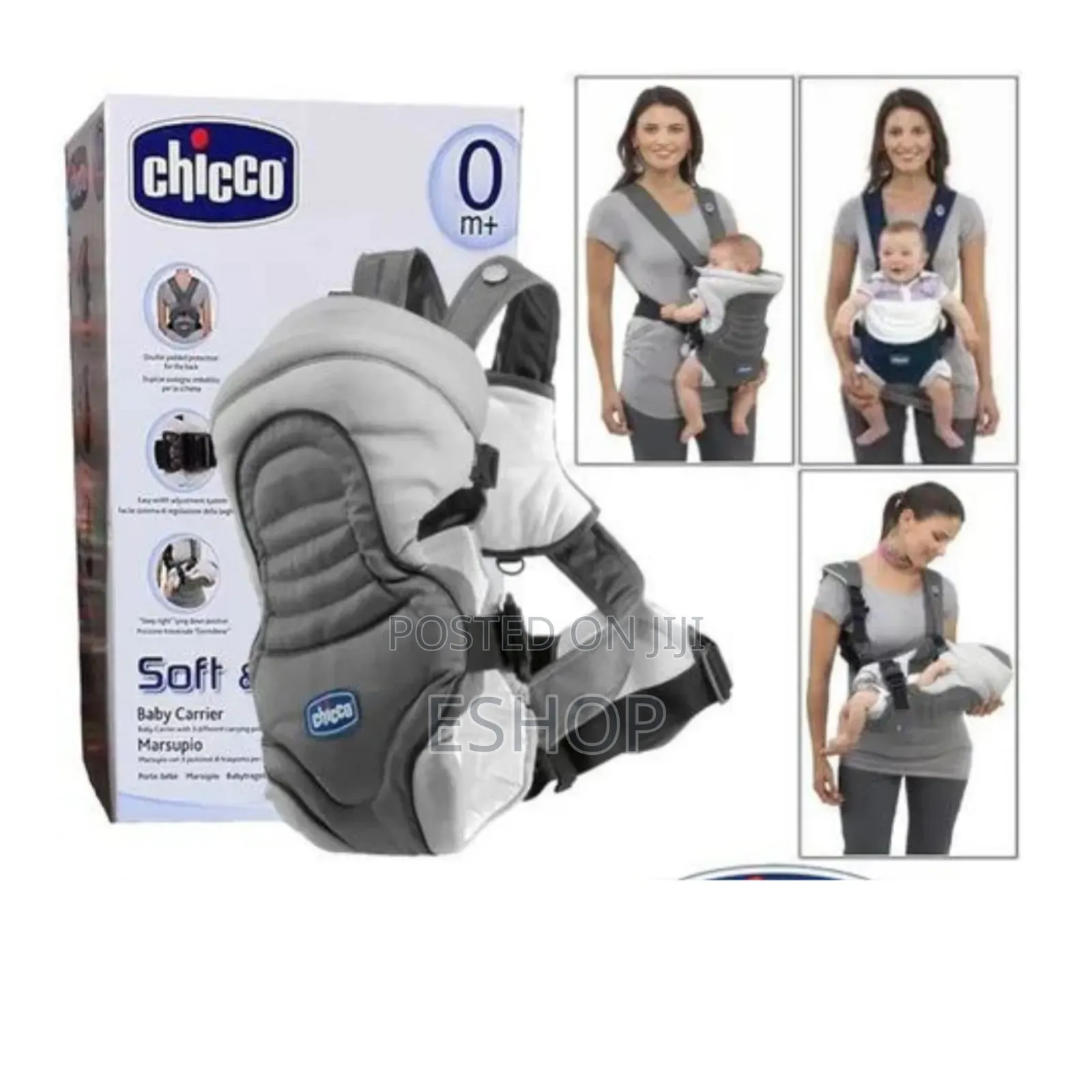 **Ergonomic Chicco Baby Carrier – Gentle on Baby’S Hips**