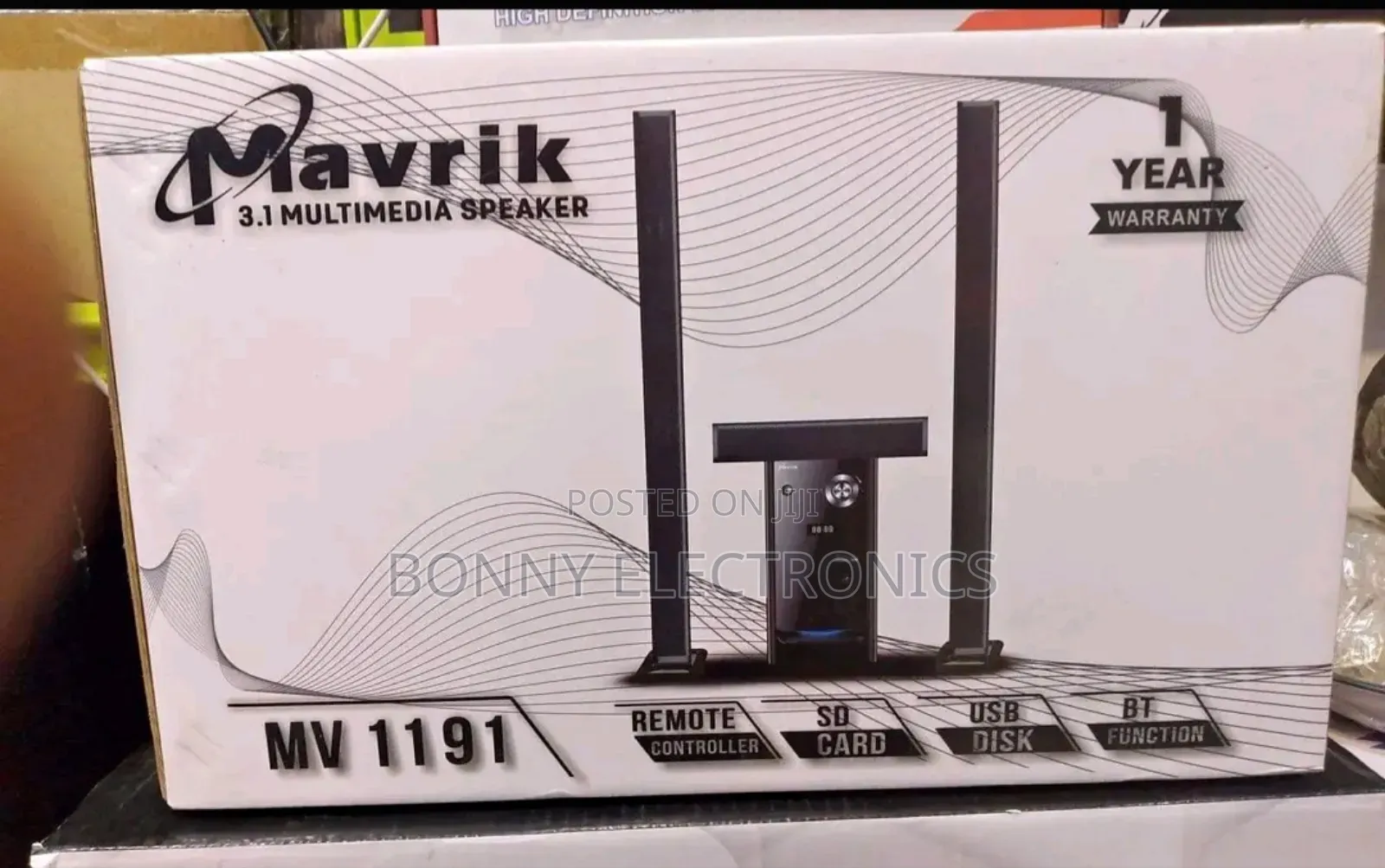 Mavrik Powerful Bass Speaker