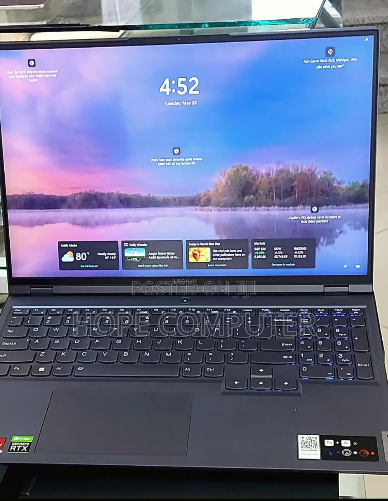 New Laptop Lenovo Legion 5 16GB AMD Ryzen 7 SSD 512GB