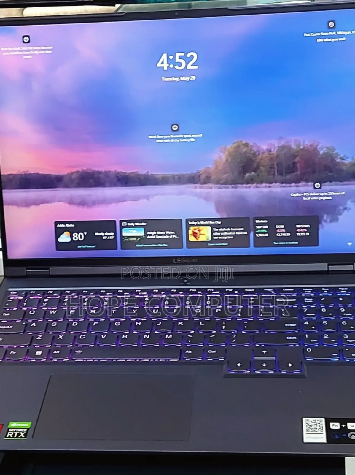 New Laptop Lenovo Legion 5 16GB AMD Ryzen 7 SSD 512GB