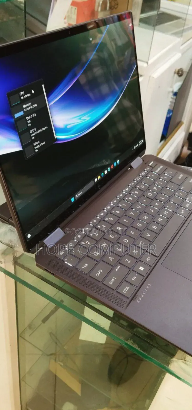 New Laptop HP Spectre X360 16GB Intel Core Ultra 7 SSD 1T