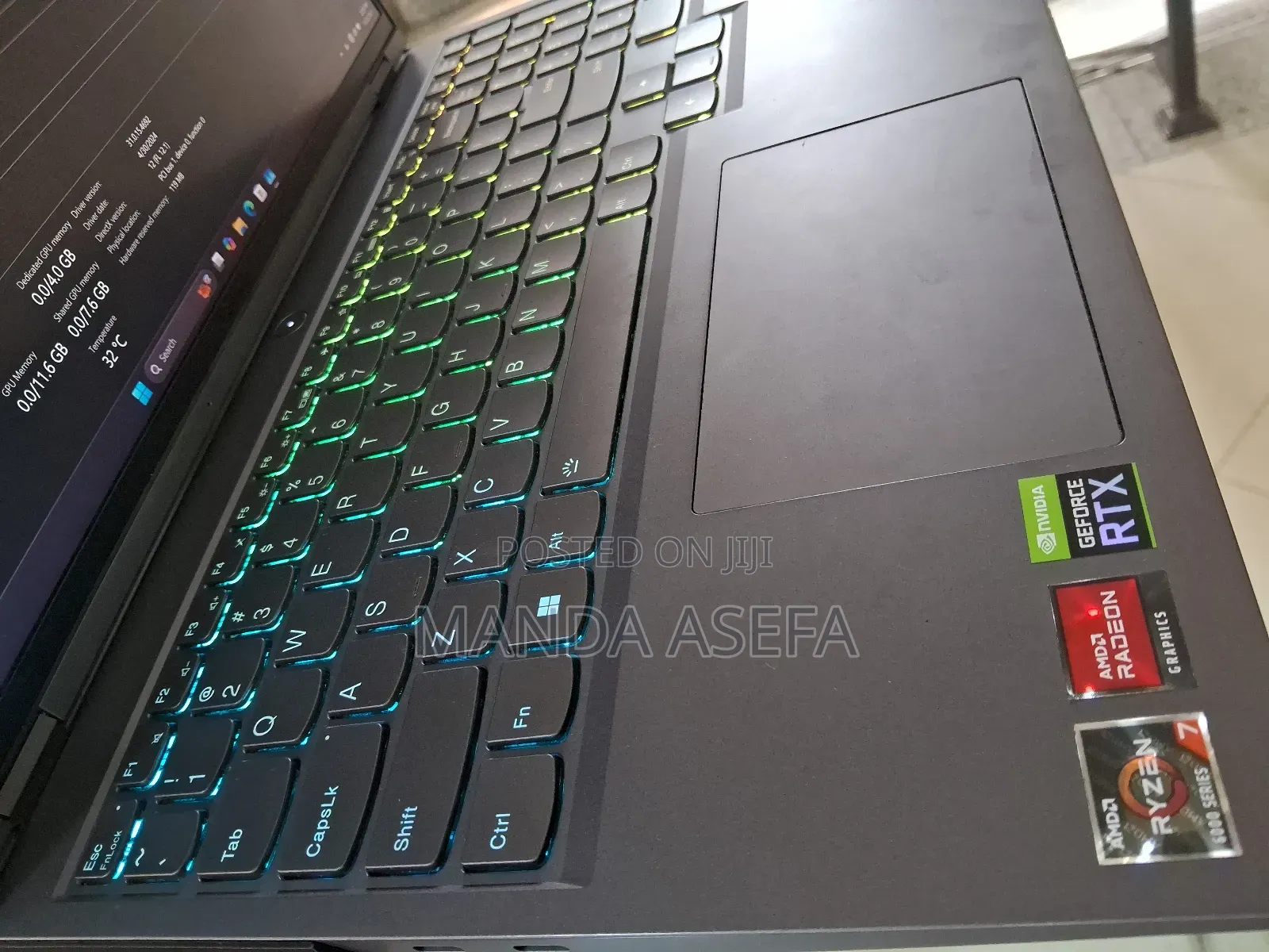 New Laptop Lenovo Legion 5 16GB AMD Ryzen 5 SSD 512GB