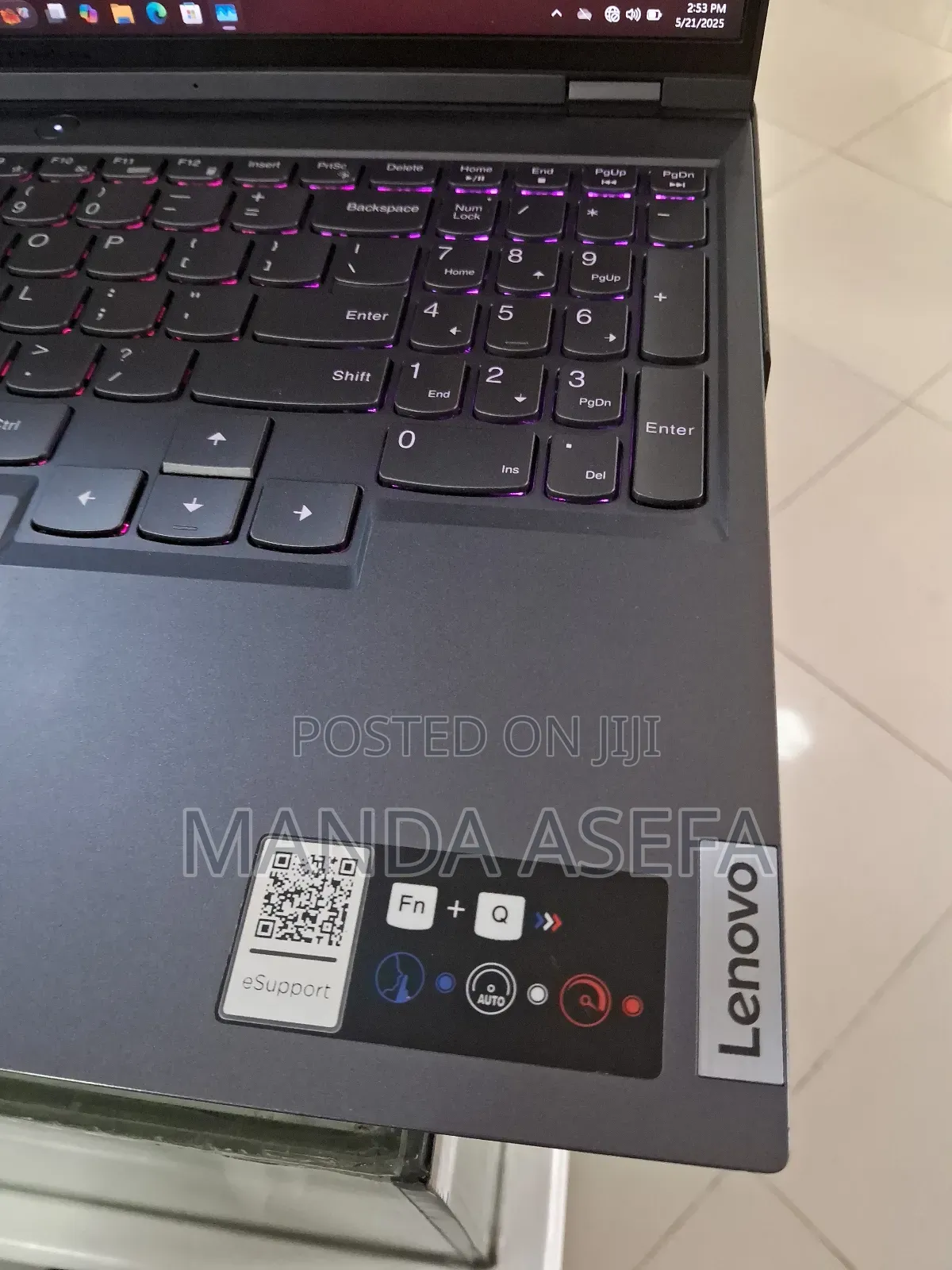 New Laptop Lenovo Legion 5 16GB AMD Ryzen 5 SSD 512GB