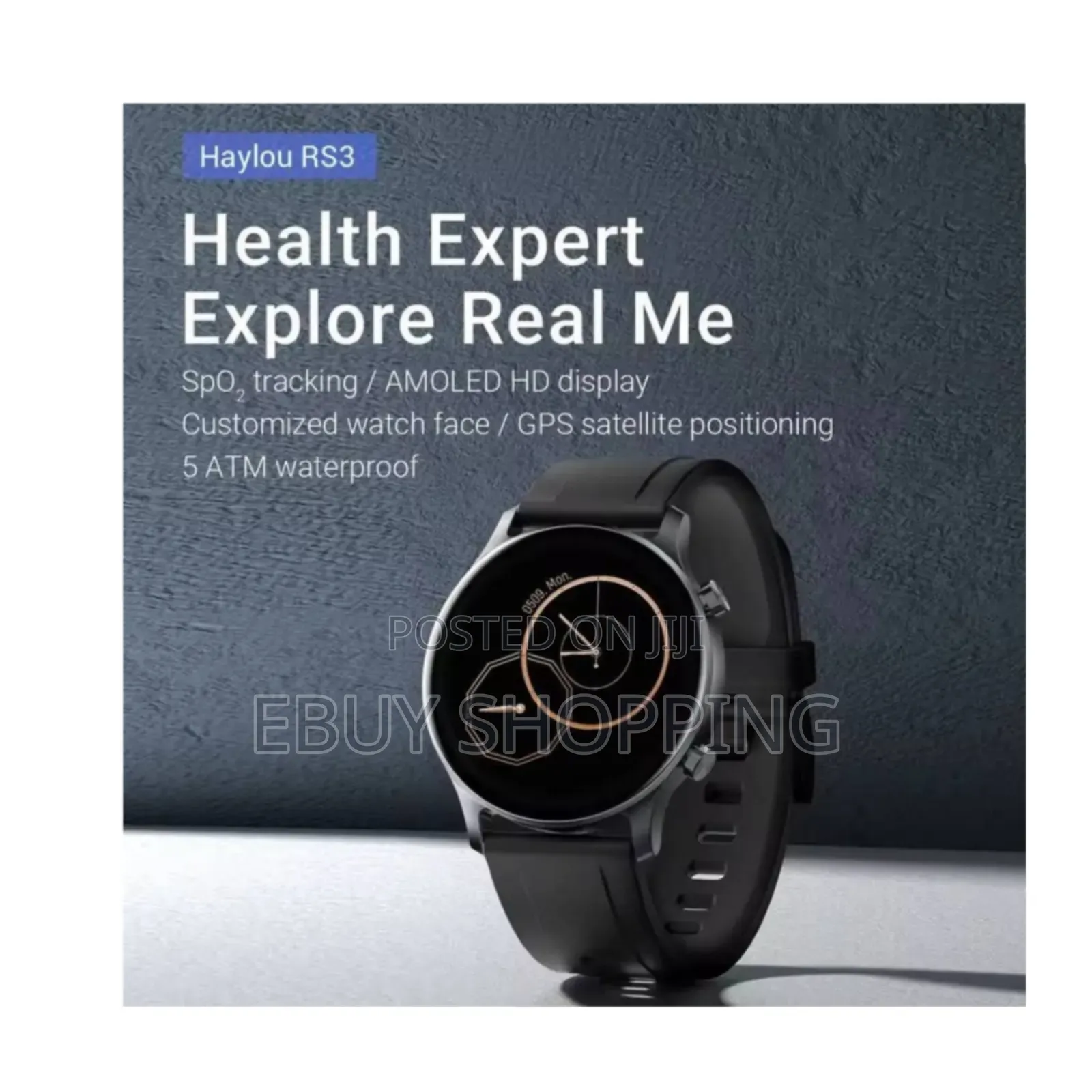 Track Calories Steps – Haylou Rs3 Fitness Watch