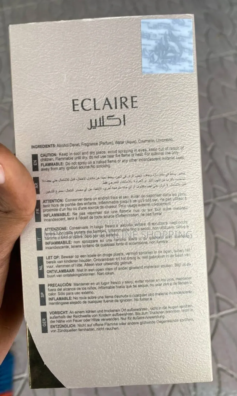 Eclaire Perfume
