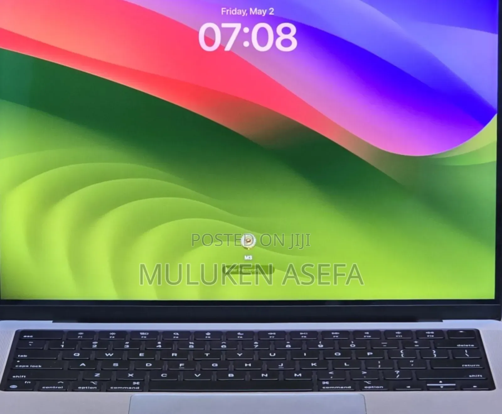 New Apple MacBook Pro 2023 M3 14-Inch 8GB Intel Core I5 SSD 512GB