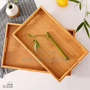 High Quality 3pcs Bamboo Trey