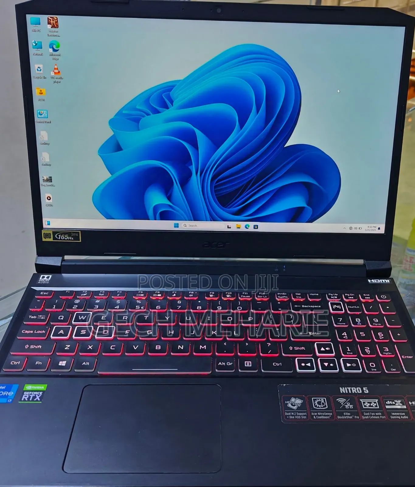 New Laptop Acer Nitro 5 16GB Intel Core I7 SSD 512GB