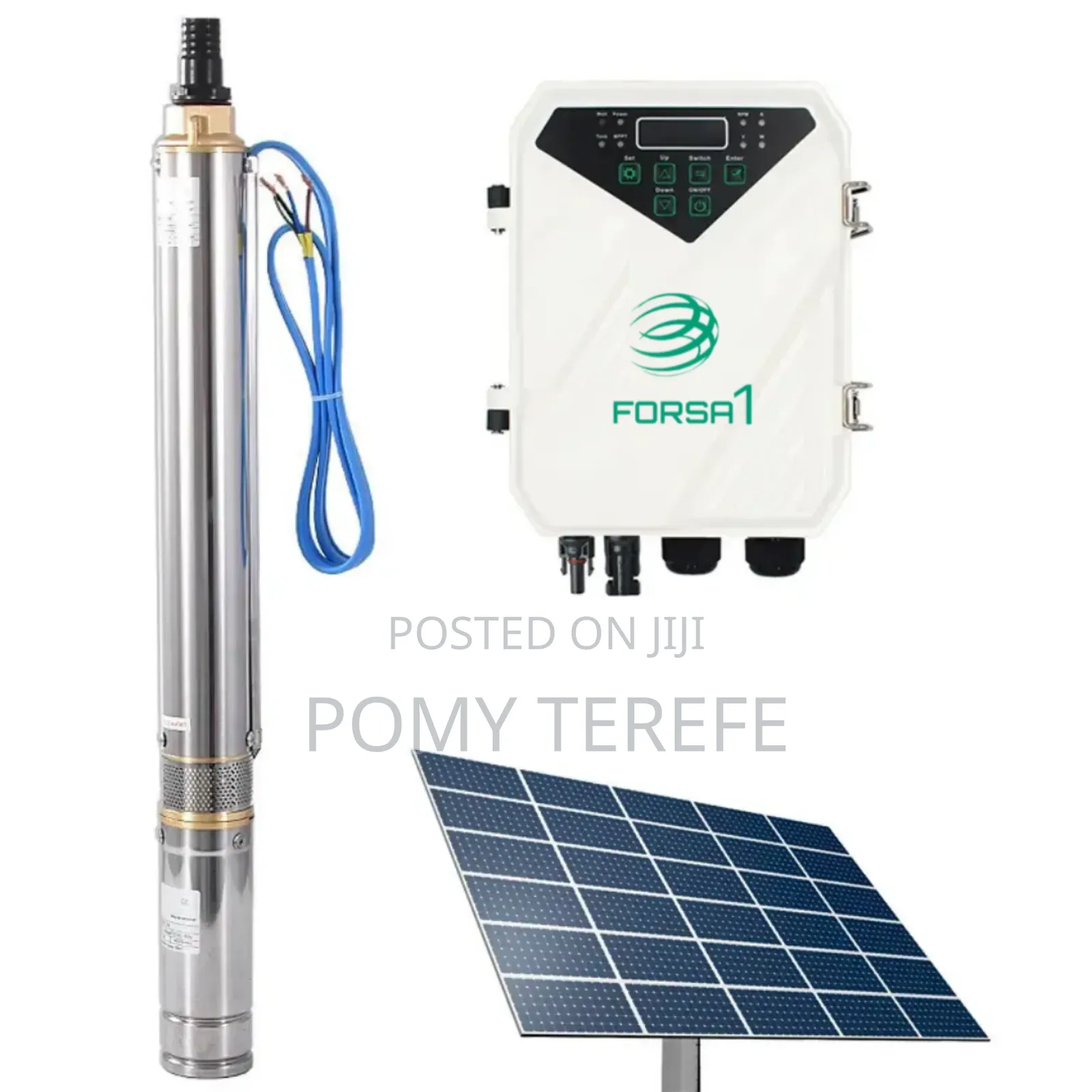 Solar Powered Deepwell Water Pump