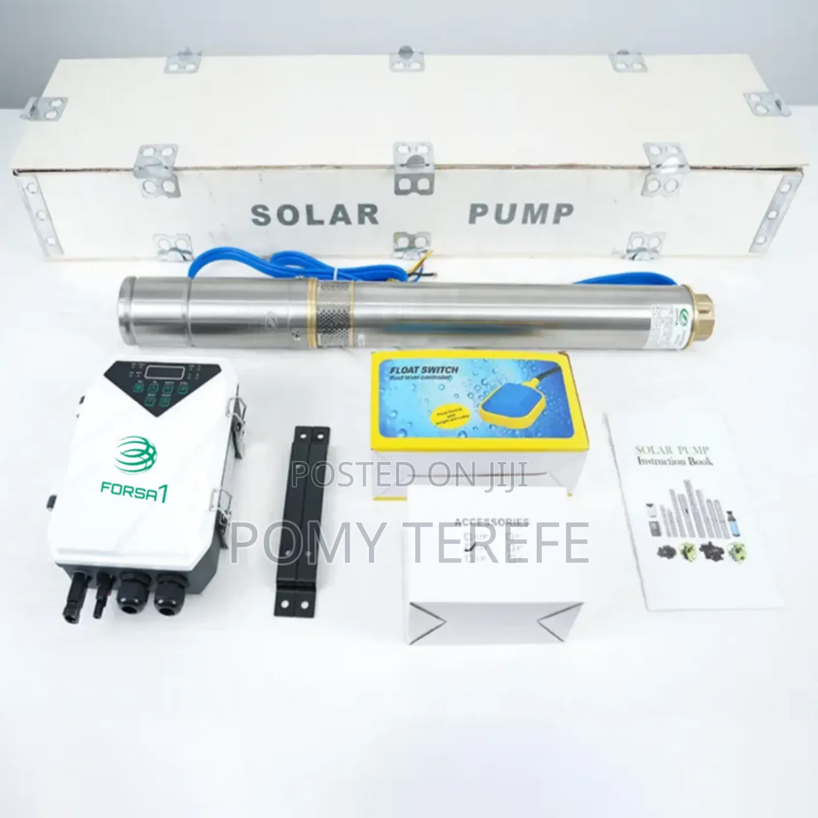 Solar Powered Deepwell Water Pump