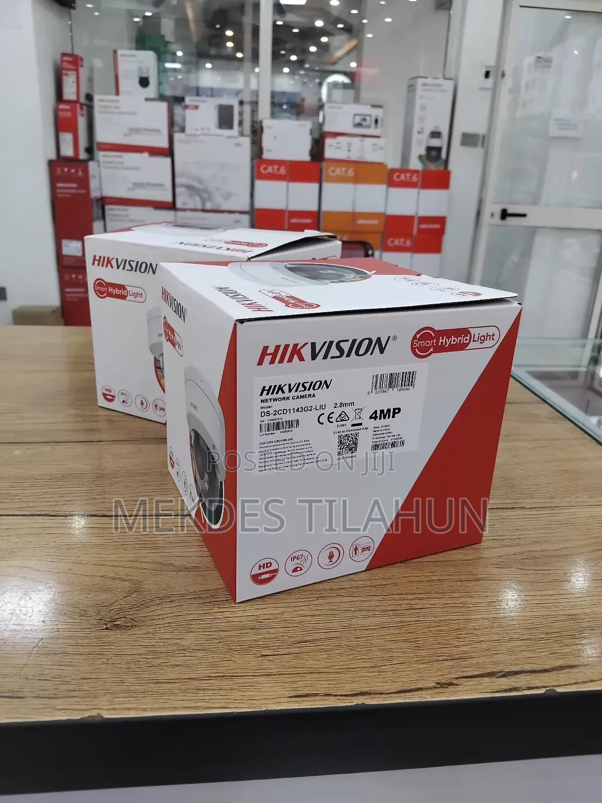 Hihikvision 4mp Ip CCTV Camera Hybrid