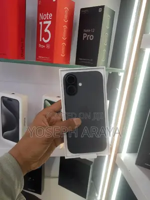 New Apple iPhone 16 128 GB Black