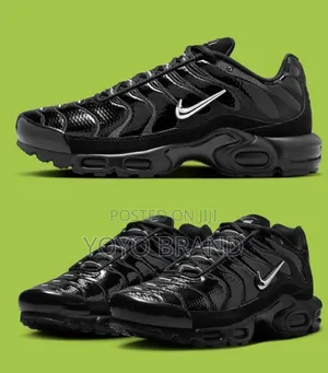 Photo - Air Nike Tn Black Lather