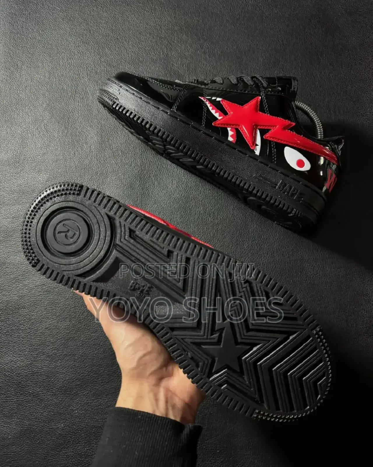 Bape Sta Black Red