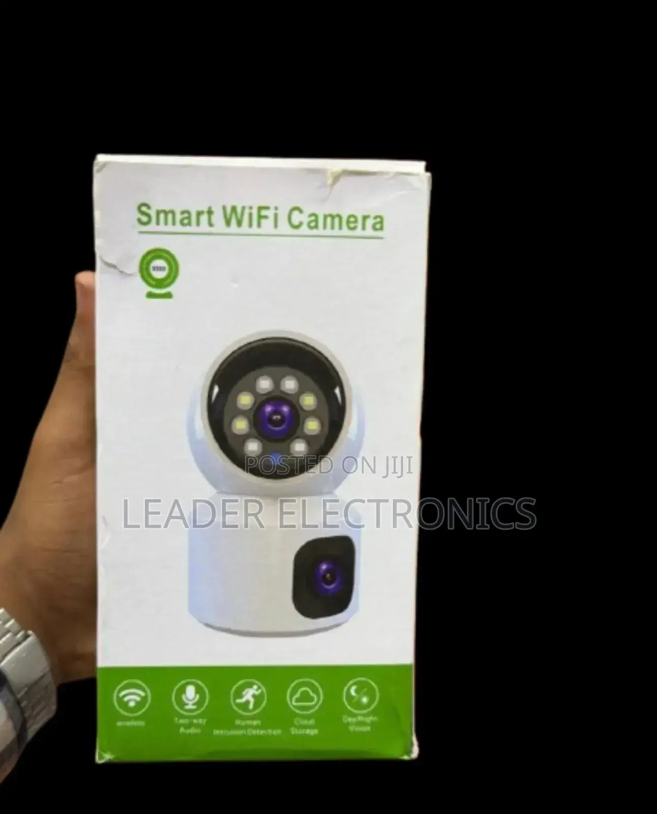 Smart Wifi Camera Dual Lens በሲም ካርድ የሚሰራ