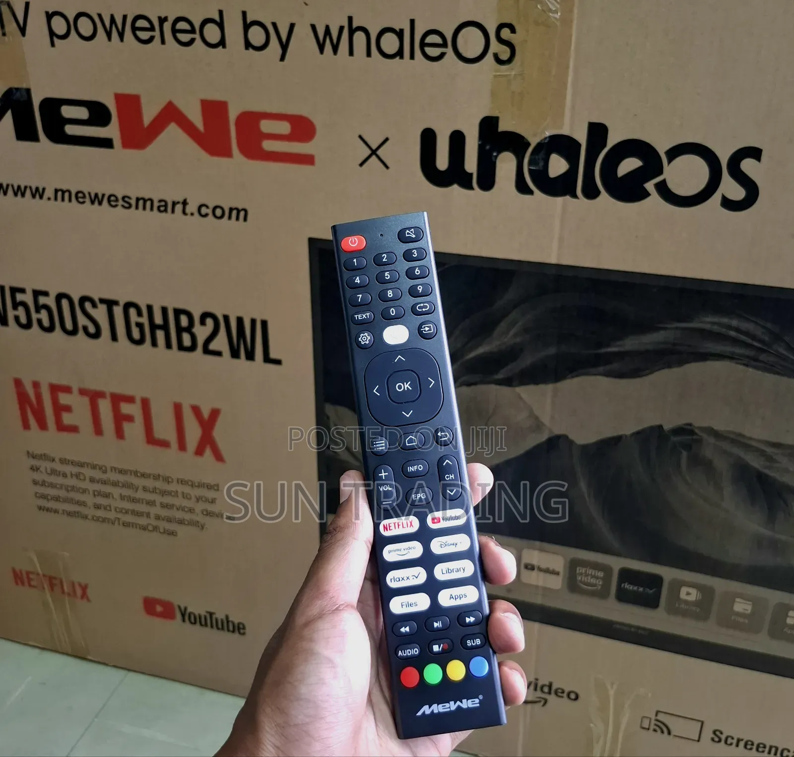 Mewe 55" Uhd Television by Whaleos