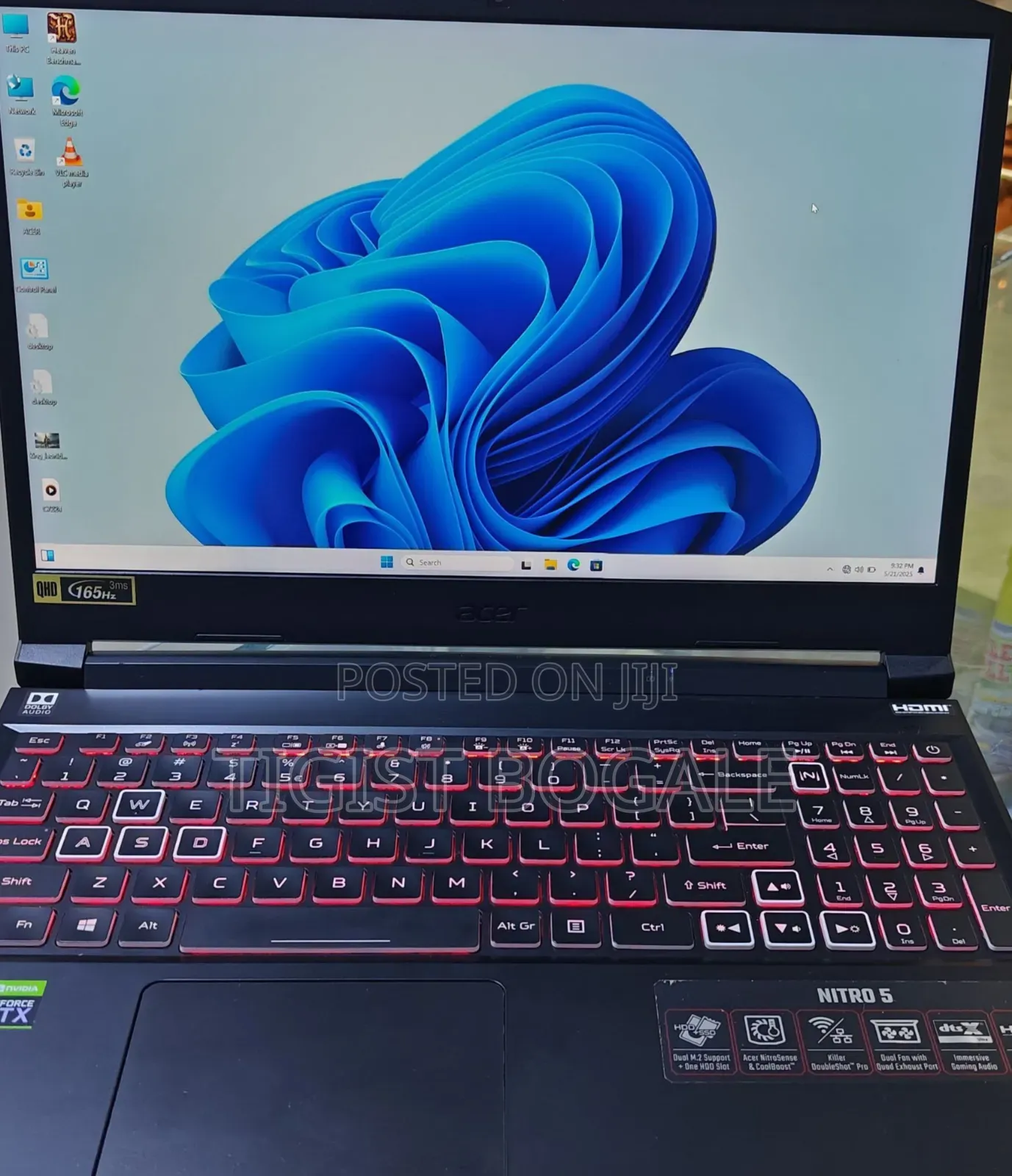 New Laptop Acer Nitro 5 16GB Intel Core I7 SSD 512GB