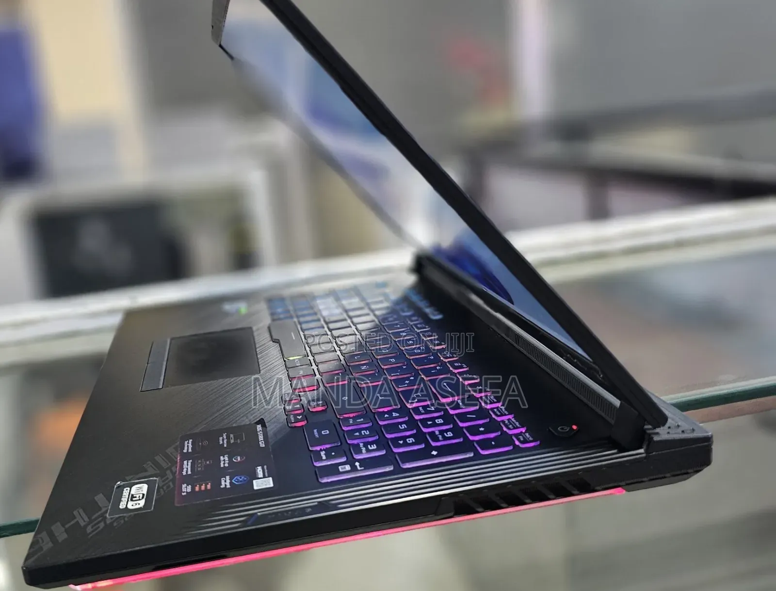 New Laptop Asus ROG Strix G17 32GB Intel Core I7 SSD 1T