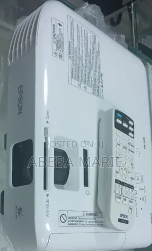 Photo - Epson Projector With Remote Model Name: Eb-S05 Hardw