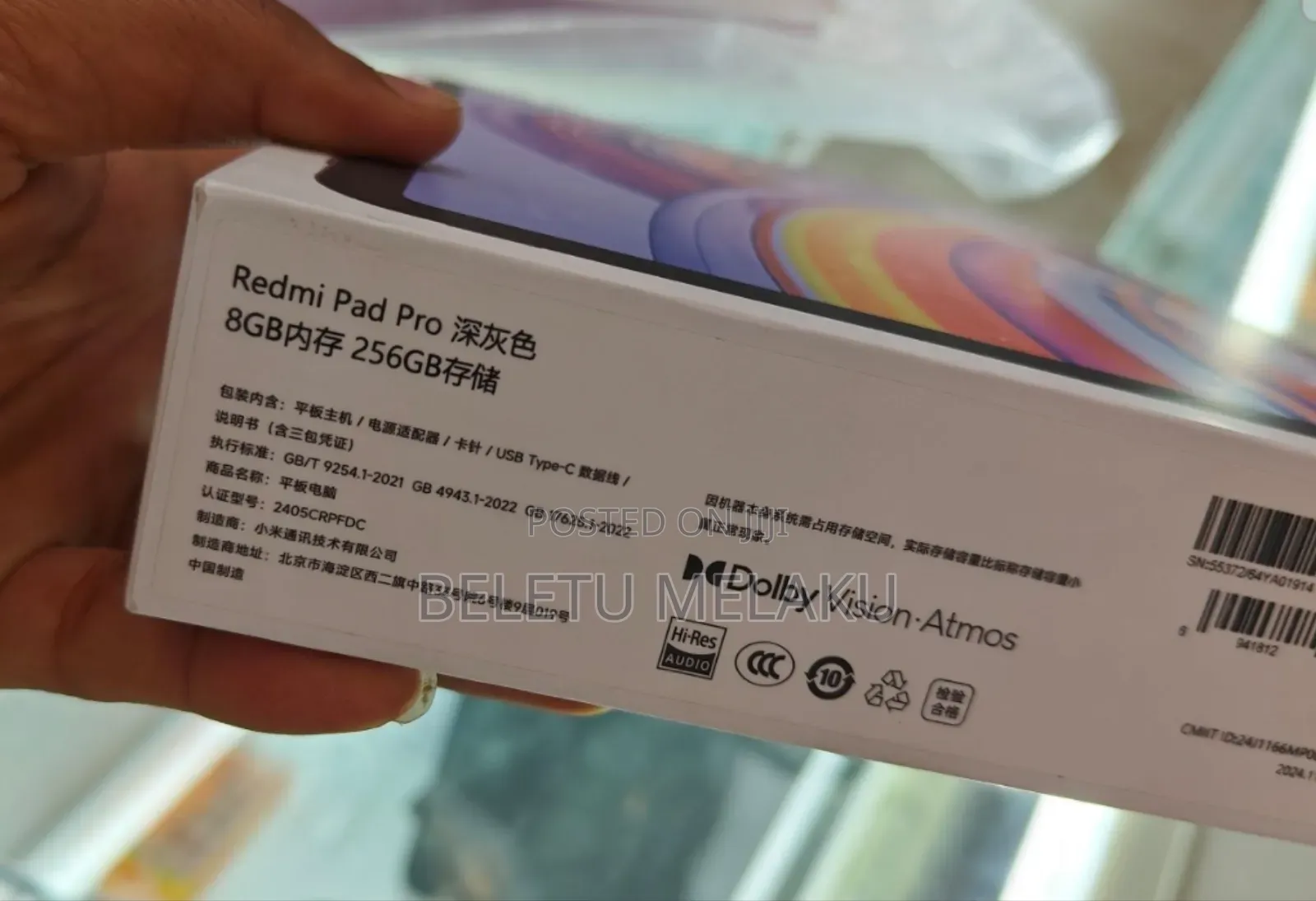 New Tablet 256 GB Red