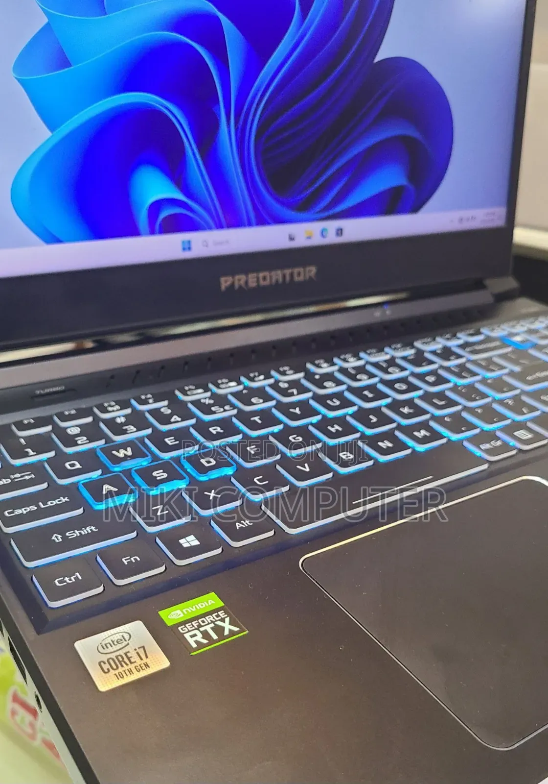 New Laptop Acer Predator Helios 300 16GB Intel Core I7 SSD 1T