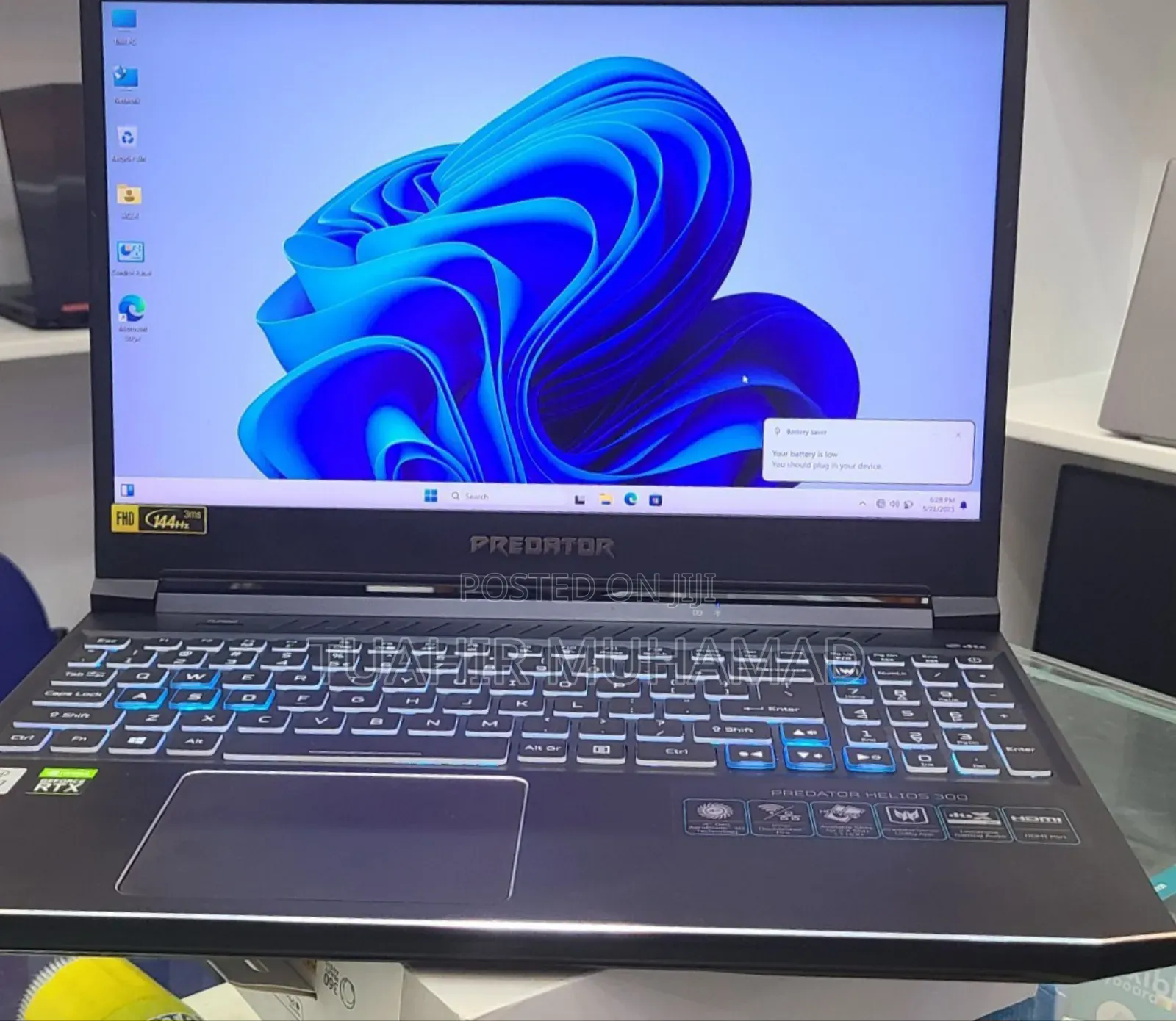 New Laptop Acer Predator Helios 300 16GB Intel Core I7 SSD 512GB