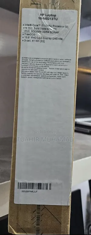 New Laptop HP Stream Notebook 16GB Intel Core I7 SSD 512GB