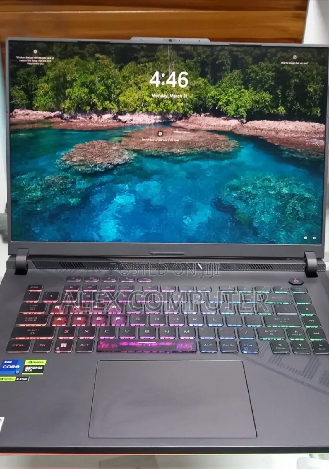 New Laptop Asus ROG Strix G16 G614 16GB Intel Core I7 SSD 1T