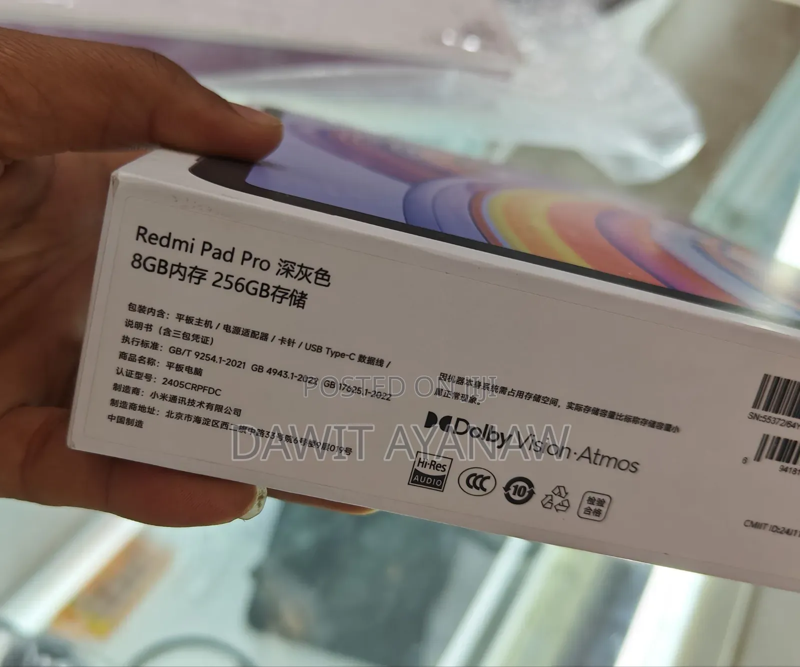 New Tablet 256 GB Silver