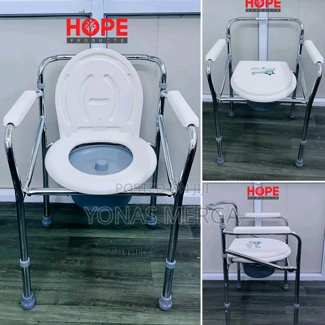 Toilet Chair፮يpopo Chair፰removable Pan: Includes a Round Pan