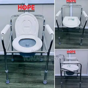 Photo - Toilet Chair፮يpopo Chair፰removable Pan: Includes a Round Pan