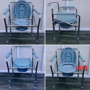 Photo - Toilet Chair፸٣lid for Easy Cleaningه፩shower Chairßæbedside