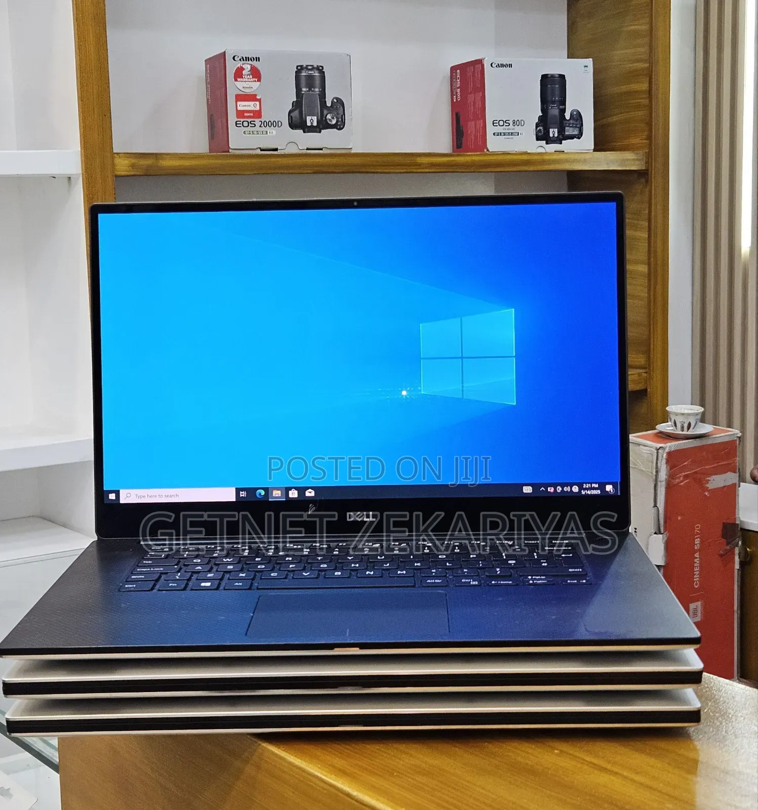 New Laptop Dell XPS 15 16GB Intel Core I7 SSD 512GB