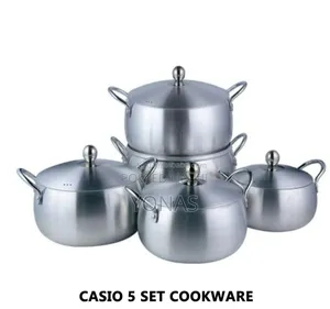 Photo -  Casio 5 Set Cookware (ካሲዮ 5 ሴት የወጥ ቤት እቃዎች) 