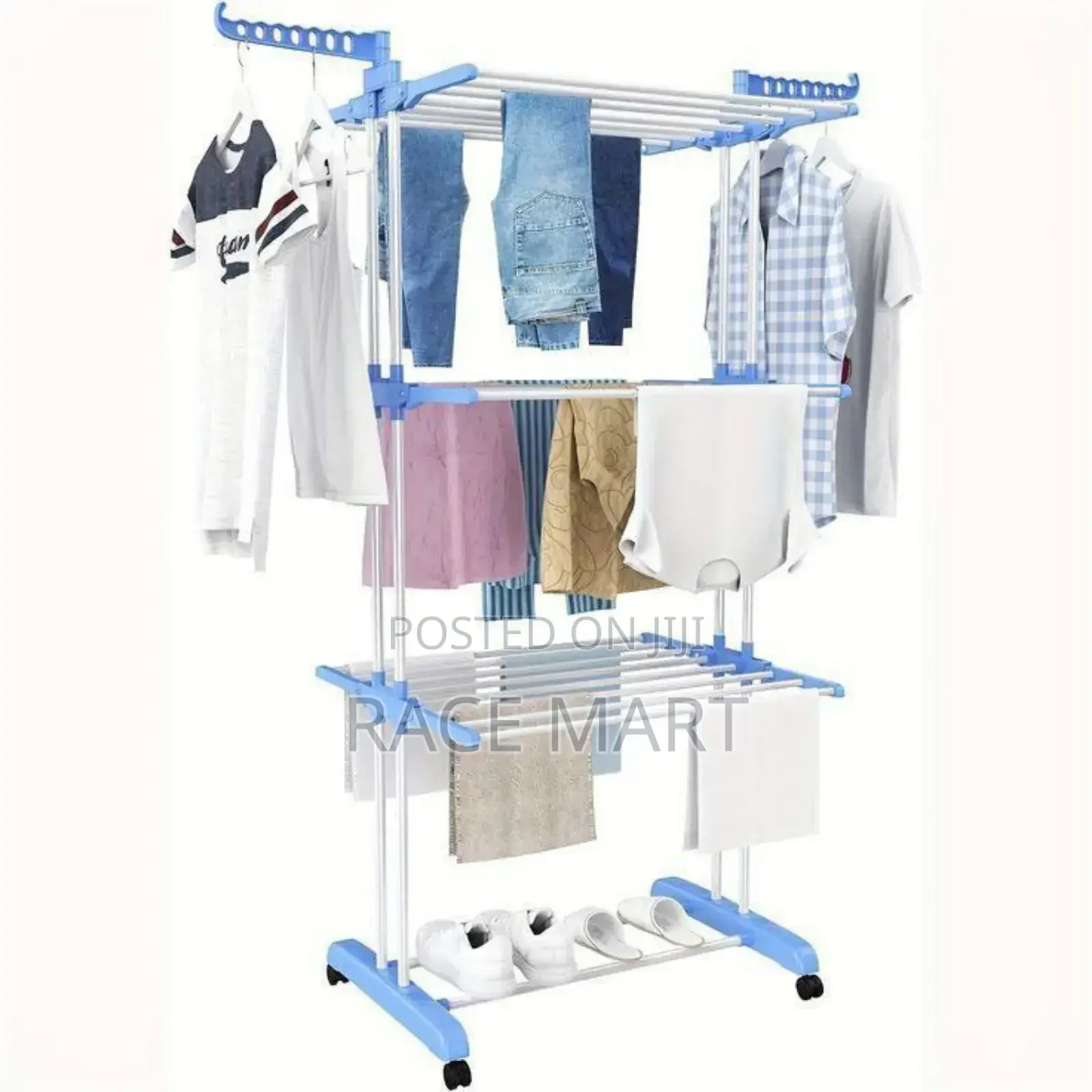 Three Layer Clothes Hanger Rack