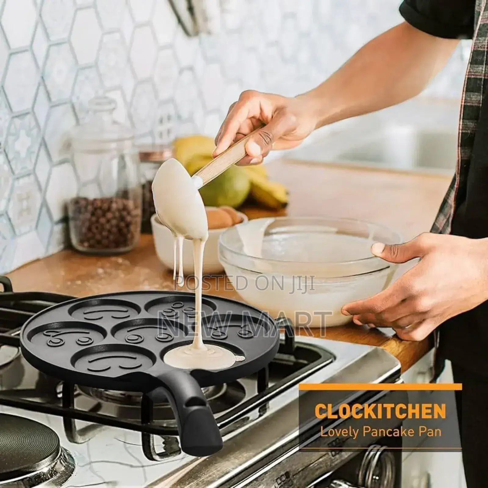 Smiley Face Non Stick Pancake Pan