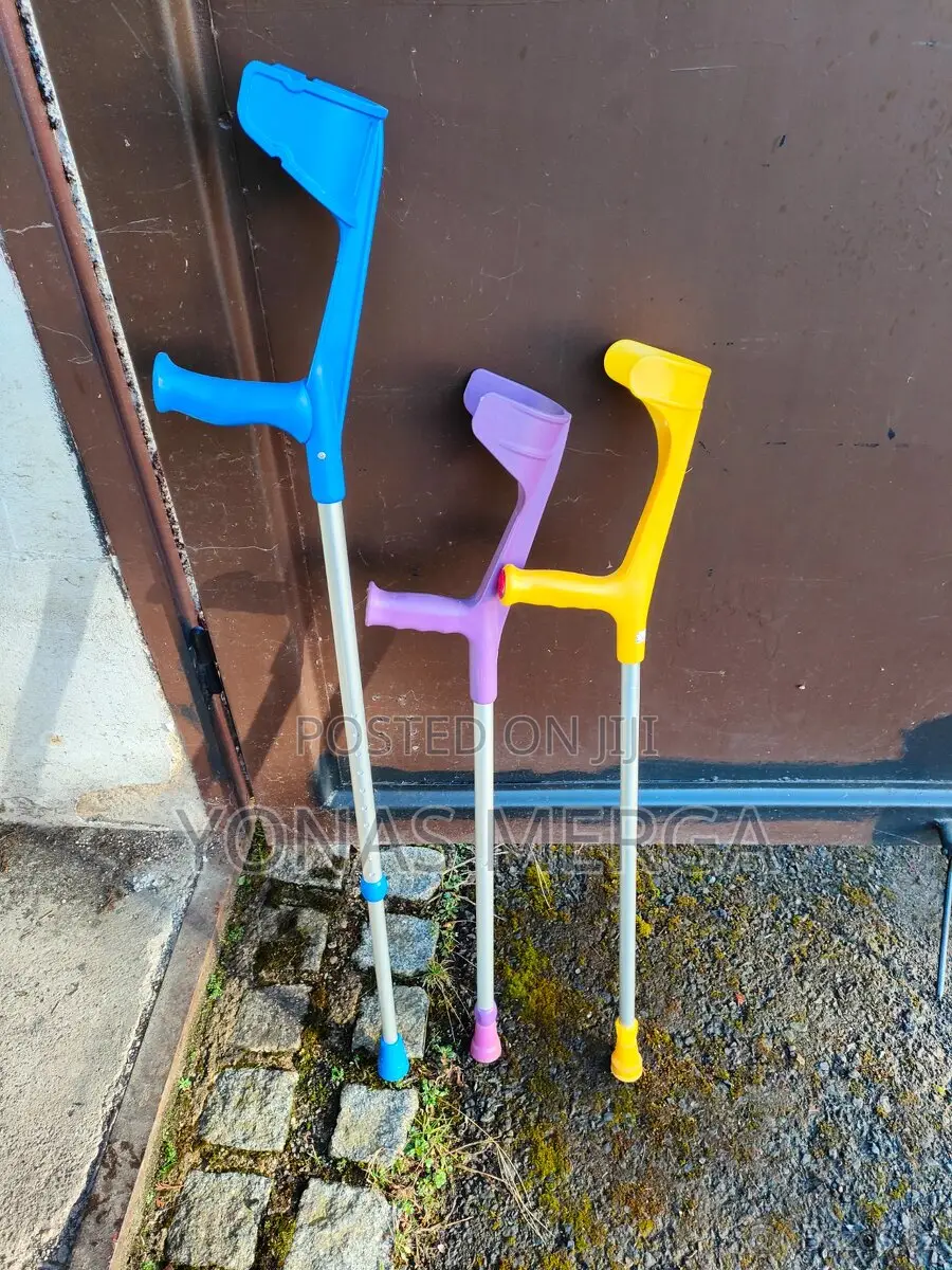 Elbow Crutches፰ءክራንች፩crutches Forearm Crutches Chrome (Pair)