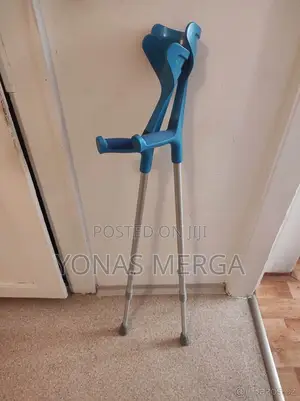 Photo - Ws103 Adjustable Aluminium Elbow Crutches፩ؤcrutches07kranch