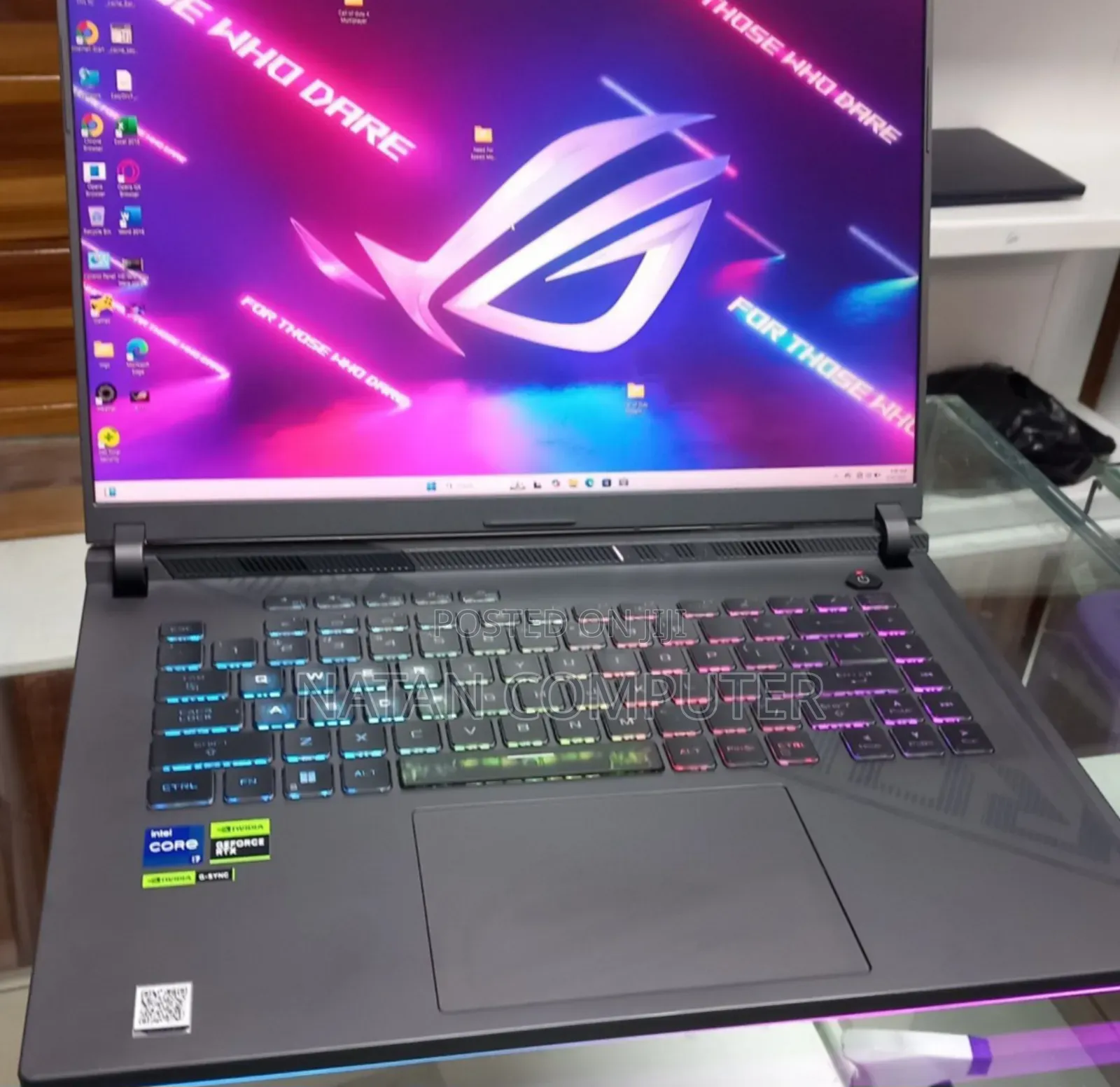New Laptop Asus ROG Strix G16 G614 16GB Intel Core I7 SSD 1T