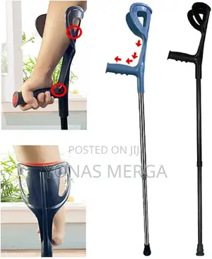 Photo - Elbow Crutches፵غcrutches/Designed for Comfort With Handgrip