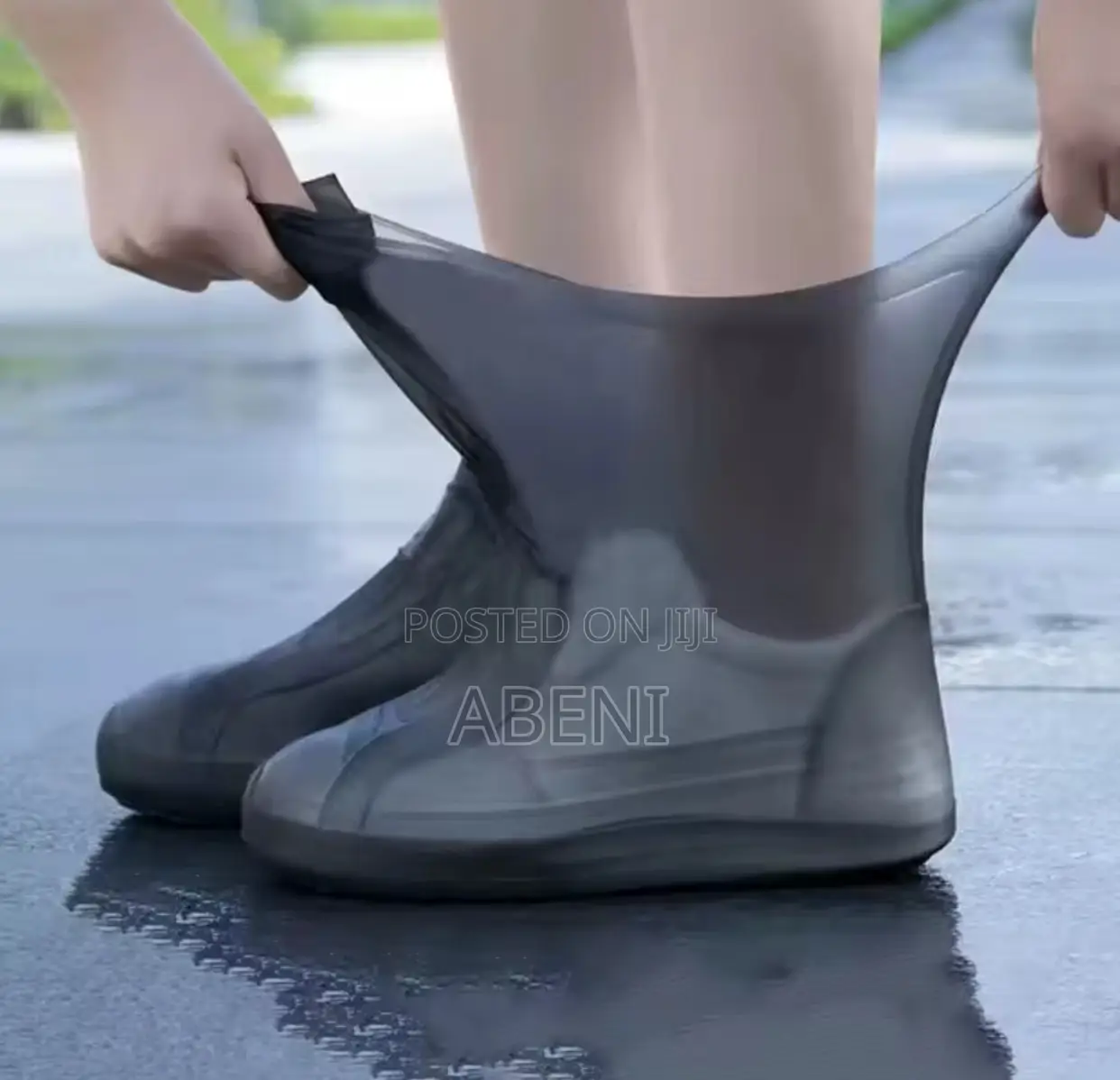 1 Pair Silicone Waterproof Shoe Covers